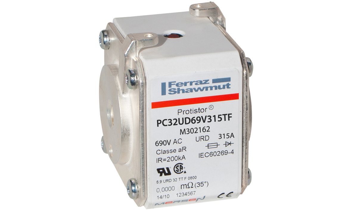 M302162 - PROTISTOR® SB aR, metric threaded holes, TTF, sz.32, 690VAC IEC, 315A